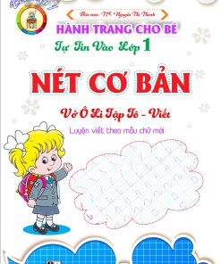 Bộ 5 cuốn sách tập viết và làm toán cho bé vào lớp 1